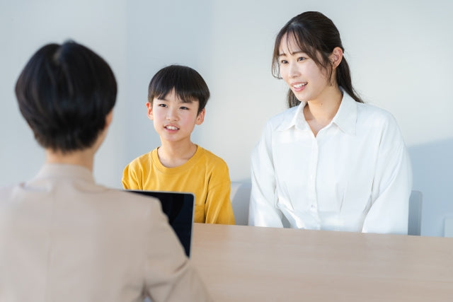 保護者向け安心訴求